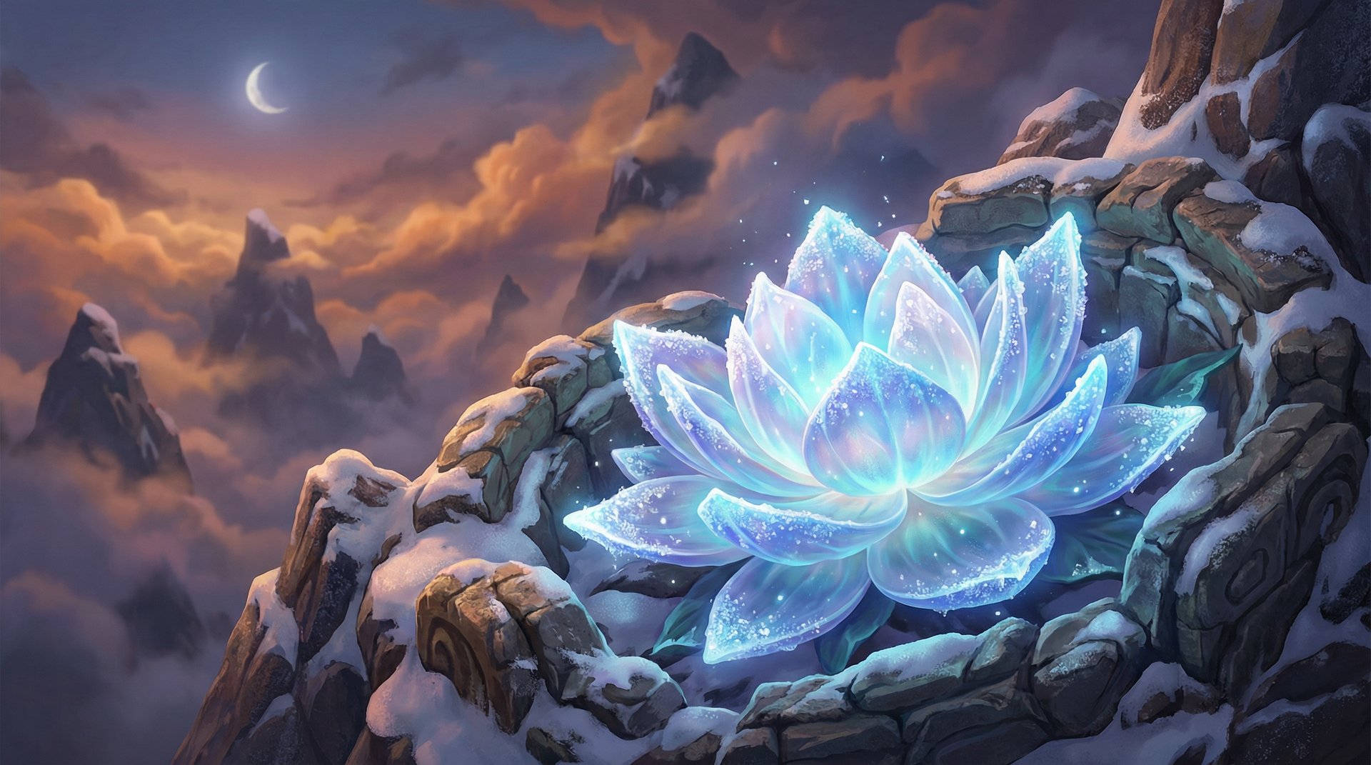 红桃视频雪莲花生长全记录植物视频